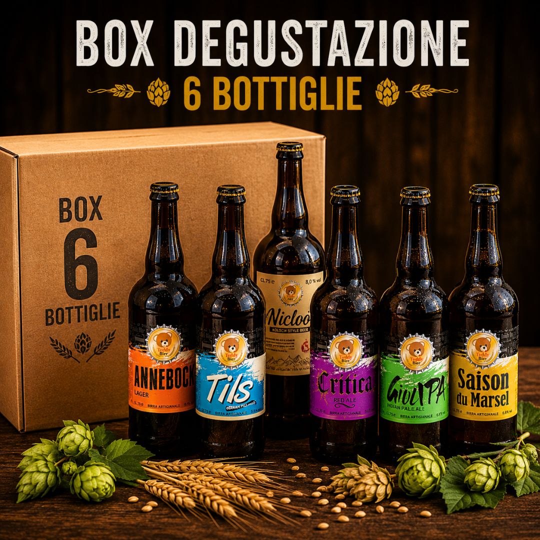 Box Degustazione – Selezione del Birraio (6 bottiglie da 75 cl)