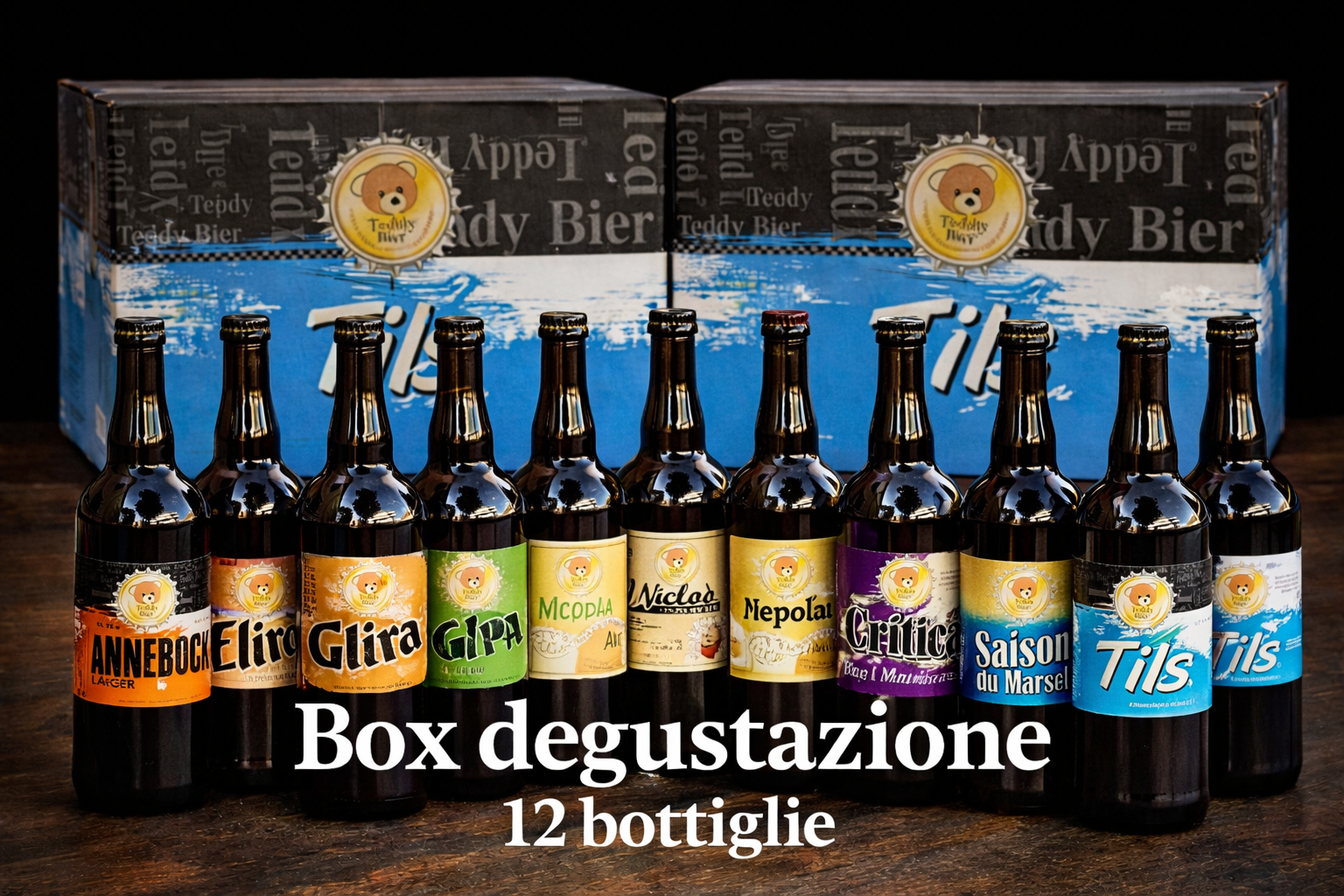 Box Degustazione – Esperienza Completa del Birraio (12 bottiglie da 75 cl)
